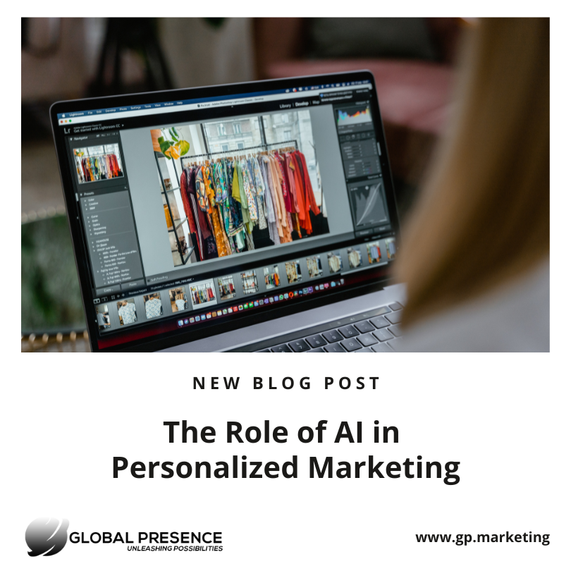blog banner for The Role of AI in Personalized Marketing